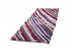 Marokkaanse Berber tapijt Boucherouite 250 x 100 cm