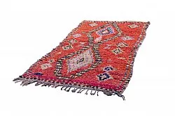 Marokkaanse Berber tapijt Boucherouite 250 x 130 cm