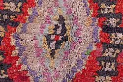 Marokkaanse Berber tapijt Boucherouite 250 x 130 cm