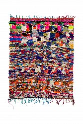 Marokkaanse Berber tapijt Boucherouite 180 x 140 cm