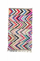 Marokkaanse Berber tapijt Boucherouite 165 x 270 cm