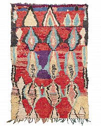 Marokkaanse Berber tapijt Boucherouite 235 x 160 cm