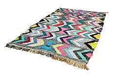 Marokkaanse Berber tapijt Boucherouite 145 x 270 cm