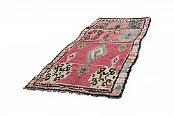 Marokkaanse Berber tapijt Boucherouite 240 x 105 cm