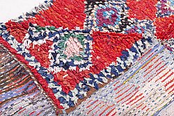 Marokkaanse Berber tapijt Boucherouite 295 x 110 cm