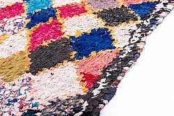 Marokkaanse Berber tapijt Boucherouite 185 x 150 cm