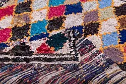 Marokkaanse Berber tapijt Boucherouite 185 x 150 cm