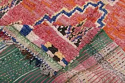 Marokkaanse Berber tapijt Boucherouite 275 x 130 cm