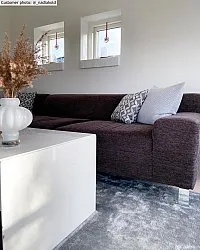 Viscose-vloerkleed - Jodhpur Special Luxury Edition (grijs)