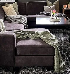 Hoogpolig vloerkleed - Cosy (antraciet)