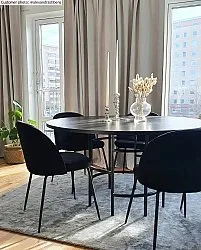 Viscose-vloerkleed - Jodhpur Special Luxury Edition (grijs)