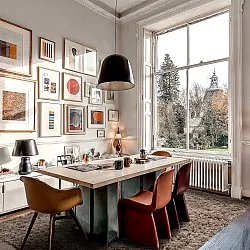 Wollen-vloerkleed - Aliste Wool Shaggy (bruin)