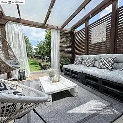 Vloerkleden voor binnen en buiten - Alta (antraciet)