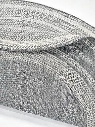 Ronde vloerkleden - Indoor/Outdoor Angus (grijs)