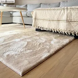 Hoogpolig vloerkleed - Aranga Super Soft Fur (beige)