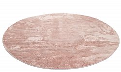 Ronde vloerkleden - Aranga Super Soft Fur (roze)
