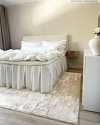 Hoogpolig vloerkleed - Aranga Super Soft Fur (beige)