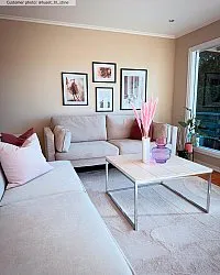 Hoogpolig vloerkleed - Aranga Super Soft Fur (beige)