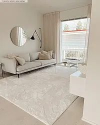 Hoogpolig vloerkleed - Aranga Super Soft Fur (wit)