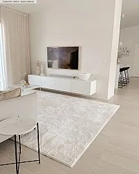 Hoogpolig vloerkleed - Aranga Super Soft Fur (wit)