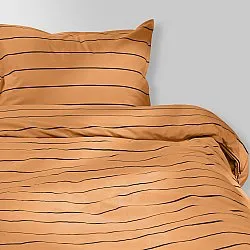 Dekbedovertrekset - Ariadne (abrikoos)