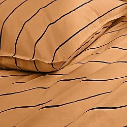 Dekbedovertrekset - Ariadne (abrikoos)