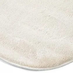 Asymmetrisch Golvend Shaggy Vloerkleed - Aranga Super Soft Fur (beige)