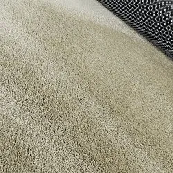 Asymmetrisch Golvend Shaggy Vloerkleed - Aranga Super Soft Fur (lichtgroen)