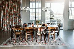 Katoenen gordijn - Poppy (beige)