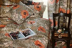 Dekbedovertrek set - Poppy (beige)