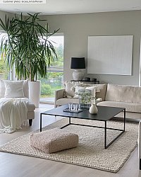 Wollen-vloerkleed - Avafors Wool Bubble (beige)