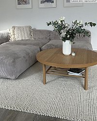 Wollen-vloerkleed - Avafors Wool Bubble (beige)
