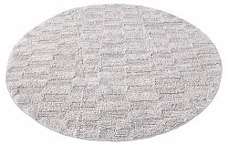 Ronde Badmat - Bevin (lichtgrijs)