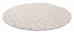 Ronde Badmat - Bevin (gebroken wit)