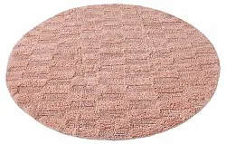 Ronde Badmat - Bevin (roze)