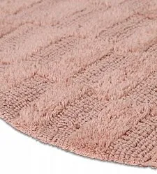 Ovale badmat - Bevin (roze)