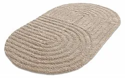 Ovale badmat - Embla (beige)