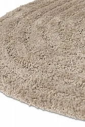 Ovale badmat - Embla (beige)
