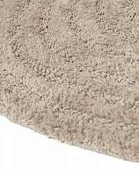 Ronde Badmat - Embla (beige)