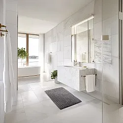 Badmat - Evena (donkergrijs)