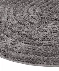 Ronde Badmat - Evena (donkergrijs)