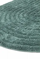 Ovale badmat - Evena (donkergroen)