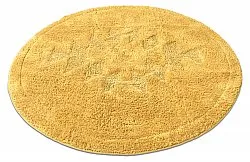Ronde Badmat - Gertie (geel)