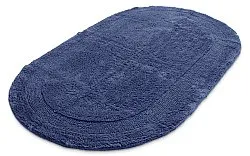 Ovale badmat - Nila (blauw)