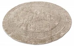 Ronde Badmat - Nila (beige)