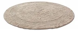 Ronde Badmat - Nila (beige)