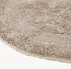 Ronde Badmat - Nila (beige)