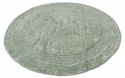 Ronde Badmat - Nila (licht groen)