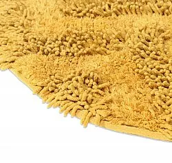 Ronde Badmat - Tressa (geel)