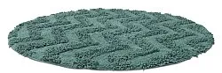 Ronde Badmat - Tressa (donkergroen)